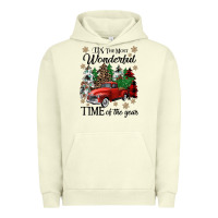 Pigment Pistachio its the most wonderful time of the year Urban Hoodie - CowGirlArtShop