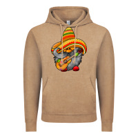Vintage Coffee mexicon cute gnome Vintage Hoodie - RacoonDesign