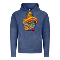 Vintage Denim mexicon cute gnome Vintage Hoodie - RacoonDesign