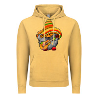 Vintage Mustard mexicon cute gnome Vintage Hoodie - RacoonDesign