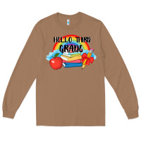 Toasted Coconut back to school hello third grade 3200x2400 Long Sleeve Tee - AdoDesignShop