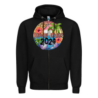 Black family cruise 2024 Zipper Hoodie - MaliasSmallBusiness