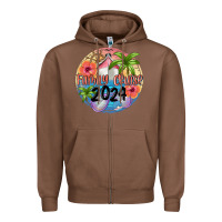 Chestnut family cruise 2024 Zipper Hoodie - MaliasSmallBusiness