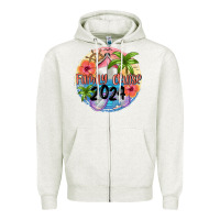 Oatmeal Heather family cruise 2024 Zipper Hoodie - MaliasSmallBusiness