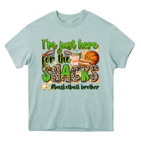 Arona im just here for the snacks basketball brother Heavy Core Tee - Zillion Design Studio
