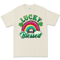 Bone Lucky and blessed rainbow Premium Tee - RanaPortraitStore