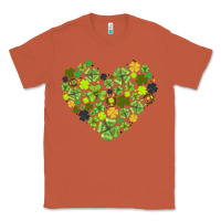 Copper heart shaped clover Classic Tee - AdoDesignShop