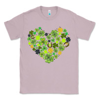 Lilac heart shaped clover Classic Tee - AdoDesignShop