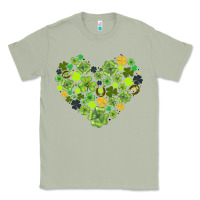 Matcha heart shaped clover Classic Tee - AdoDesignShop