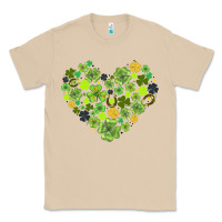 Mushroom heart shaped clover Classic Tee - AdoDesignShop