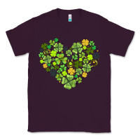 Plum heart shaped clover Classic Tee - AdoDesignShop
