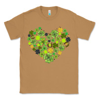Toasted Coconut heart shaped clover Classic Tee - AdoDesignShop