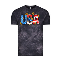 Cloud Black usa sunflower Vintage Tee - AdoDesignShop