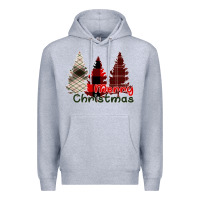 Heather Grey Merry Christmas Premium Hoodie - Bettercallsaul