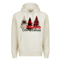 Oatmeal Heather Merry Christmas Premium Hoodie - Bettercallsaul