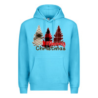 Ocean Blue Merry Christmas Premium Hoodie - Bettercallsaul