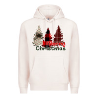 Pale Pink Merry Christmas Premium Hoodie - Bettercallsaul