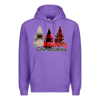 Purple Merry Christmas Premium Hoodie - Bettercallsaul