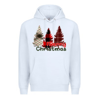 White Merry Christmas Premium Hoodie - Bettercallsaul