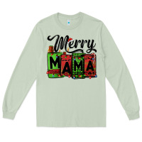 Matcha merry mama Christmas Long Sleeve Tee - Jasminsmagicworld