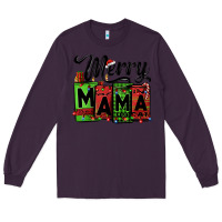 Plum merry mama Christmas Long Sleeve Tee - Jasminsmagicworld