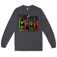 Smoke merry mama Christmas Long Sleeve Tee - Jasminsmagicworld