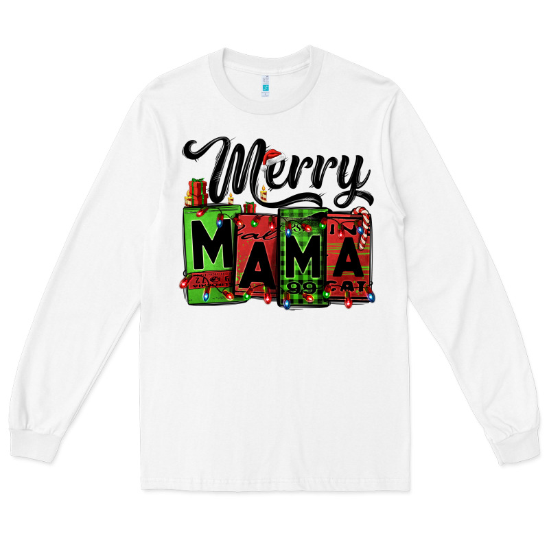 Merry Mama Christmas Long Sleeve Tee by Jasminsmagicworld | Teevron