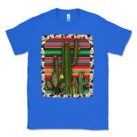 True Royal serape cowhide cacti Classic Tee - RanaPortraitStore