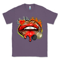 Lavender race lips Classic Tee - AdoDesignShop