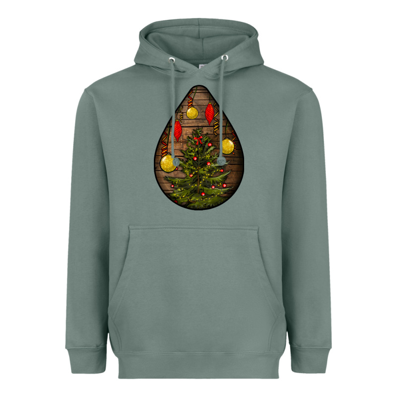 Christmas  Teardrop Heavyweight Hoodie by BundleAndBundleShop | Teevron