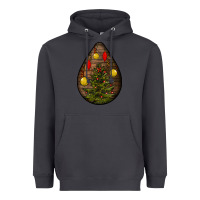 Smoke christmas  teardrop Heavyweight Hoodie - BundleAndBundleShop