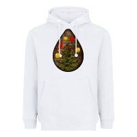 White christmas  teardrop Heavyweight Hoodie - BundleAndBundleShop