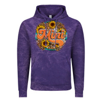 Cloud Purple mini western Vintage Hoodie - RacoonDesign