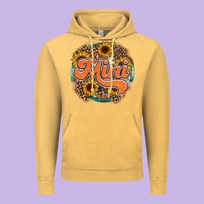 Mini Western Vintage Hoodie Designed By Racoondesign