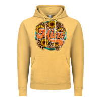 Vintage Mustard mini western Vintage Hoodie - RacoonDesign