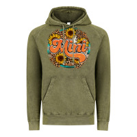 Vintage Olive mini western Vintage Hoodie - RacoonDesign