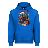 Cobalt Christmas gnome Urban Hoodie - CowGirlArtShop