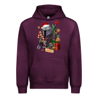 Mauve Wine Christmas gnome Urban Hoodie - CowGirlArtShop
