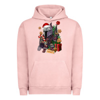 Pigment Salmon Christmas gnome Urban Hoodie - CowGirlArtShop