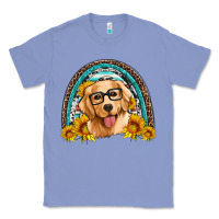 Colony Blue golden retriever rainbow Classic Tee - Artiststas