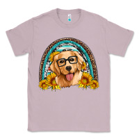 Lilac golden retriever rainbow Classic Tee - Artiststas