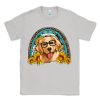 Moon Dust golden retriever rainbow Classic Tee - Artiststas