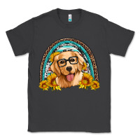 Smoke golden retriever rainbow Classic Tee - Artiststas