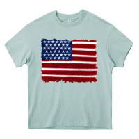 Arona american flag Heavy Core Tee - Artiststas