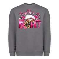 Storm breast cancer together we fight with baseball Heavyweight Sweatshirt - Artiststas