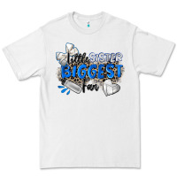 White little sister biggest fan volleyball Premium Tee - Zillion Design Studio