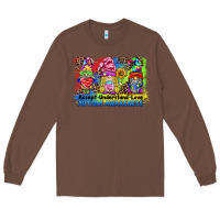 Chestnut accept understand love autism awareness western background Long Sleeve Tee - BarkalooDesign