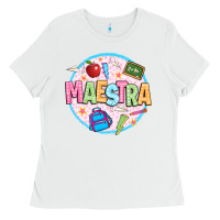 White maestra Ladies Tee - JahusDesignShop
