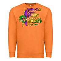 Mardi Gras Parades Beads French Quarter Beignets K Premium Sweatshirt | Teevron
