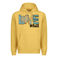 Antique Gold Love Fall Premium Hoodie - Bettercallsaul